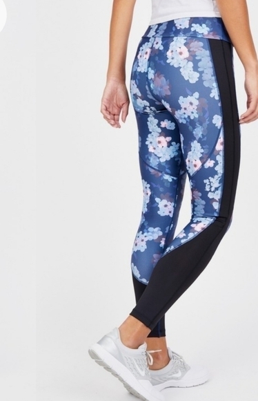 AXS Floral Printed Leggings Small - Picture 1 of 3